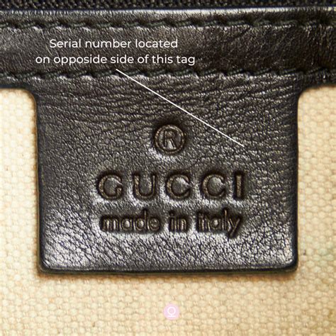 do gucci purses have serial numbers|gucci wallet serial number lookup.